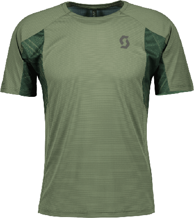 Scott Men's Shirt Trail Run SS Men Short sleeved fitness sweater Green S