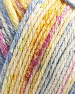 Garn Järbo Raggi 150g Rosa multi