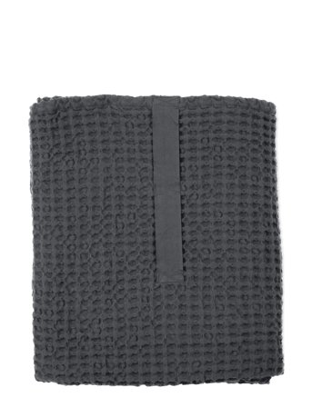 The Organic Company Big Waffle Towel And Blanket - Grey - 150X100CM