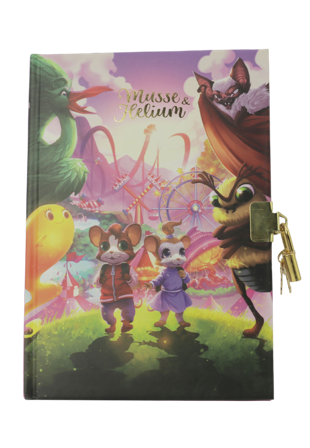 Hedlunds Musse & Helium Dagbok Kontor papper Flerfärgad A5