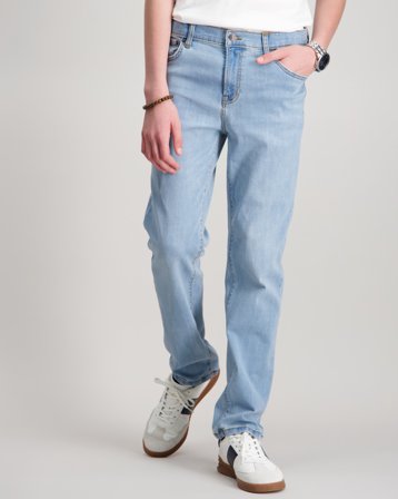 Abercrombie AFB STRAIGHT FIT JEANS Blå Jeans Gutt - Kids Brand Store