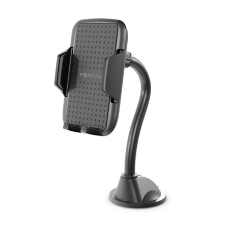 Forever car phone holder for windshield - Black