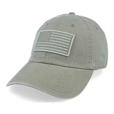 American Needle Dad Cap / Unconstructed Lippis Vihreä @ Hatstore | Lippis Usa Conrad Light Olive Dad Cap / Unconstructed American Needle
