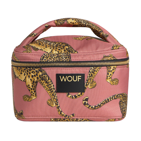 WOUF Blush Leopard Vanity Bag, 1 stk
