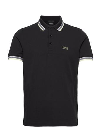 Paddy Polos Short-sleeved Svart BOSS