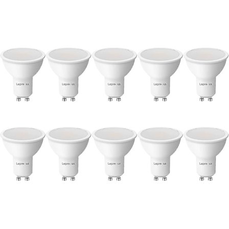 Gu10 LED-lampor, Varmvitt 2700k, 4w 345lm, 50w Halogen Spotpght Bulb Ekvivalent, Energisparande Gu10 Led Pght Bulbs, 100 Bred Stråle, Icke-Dimbar, 