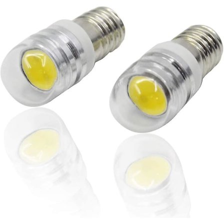 4 kpl 12v E10-kanta-alustan LED-lamppu Cob 1.5w LED-päivitysvalo