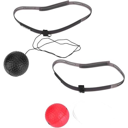 Refleksboksen Bold Boksning Træning Speed ​​Bold med Hovedbånd til