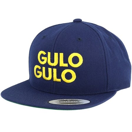 Forza - Sininen snapback Lippis - Gulo Gulo Navy Snapback @ Hatstore