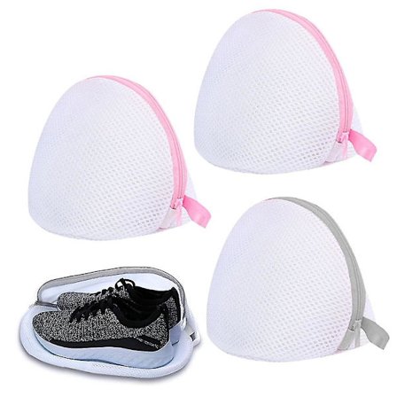 4 Pak BH Vaskesække til Vaskeri, BH-Sække til Vaskemaskine, Undertøjsposer til Vaskeri Delikate Mesh Vaskesække