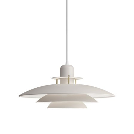 Belid - Taklampe Pendel Primus I Ø43 sand/mäss Sand