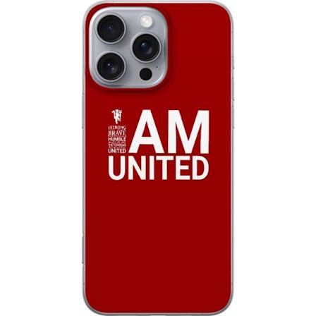 Apple iPhone 16 Pro Max Gennemsigtig cover Manchester United