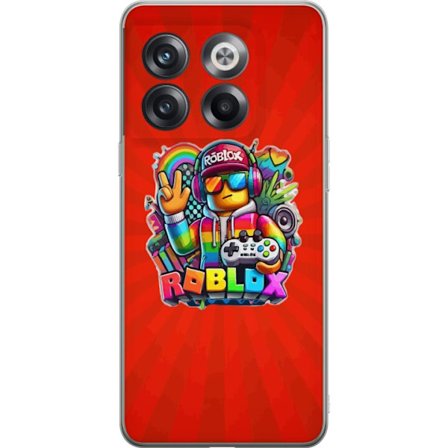Kompatibel Mobilcover til OnePlus OnePlus 10T Roblox Gamer Rainbow med farverig figur og spil controller livlig og sjov design for gaming entusiaster