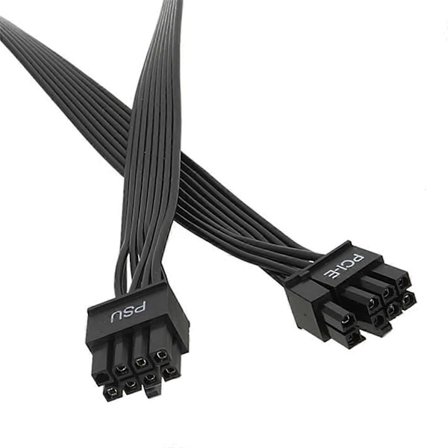 8-nastainen GPU-virtajohto PSU 8-nastainen - 6+2-nastainen GPU-uros-uros-virtajohto , ARESGAME Modular Powe -virtalähteelle