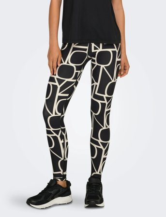 Only Play Onpfont-2 Logo Hw Pck Tights Noos - Black - XS