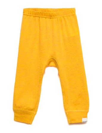 Harem Pants, Solid, Melange Wonder Wollies Yellow CeLaVi