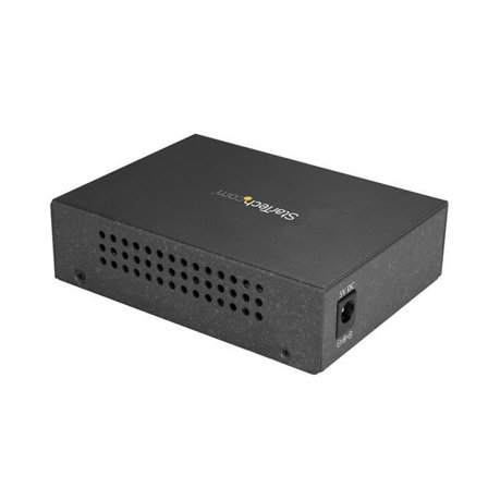 StarTech Multimode SC Fiber Media Converter for 10/100/1000 Network, 550m Range, Gigabit Ethernet, 850nm, Full Duplex Gigabit Ethernet Media