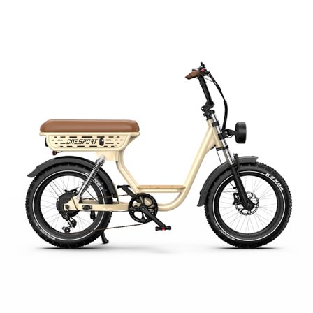 Retro Elcykel ONESPORT W77, 20", 250W Motor 48V 18Ah Batteri