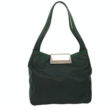 Prada Vintage, Pre-Owned Tote Bruin, unisex, Maat:ONE Size