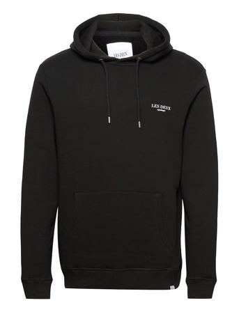 Toulon Hoodie Smu Black Les Deux