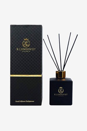 K. Lundqvist Stockholm - Fragrance Sticks White Pearls 120 ml - Sort - Duftlys & duftpinde - Fra Homeroom