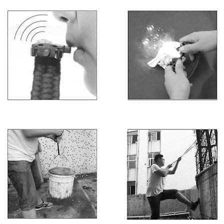 Militær Nød Survival Armbånd Faldskærmsledning Armbånd