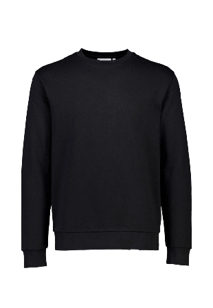 Lindbergh O-neck sweatshirt Tröjor Herr Svart XL