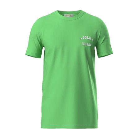 In Gold We Trust, The Pusha Light T-Shirt Summer Groen, Heren, Maat:XL