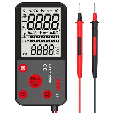 BSIDE S7 Digital Smart Automatisk Multitester Universell Testare AC/DC Voltmeter js