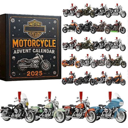 Harley Davidson Julekalender 2025 Denne Harley-Davidson julekalender er en samlers drøm_Billiga Gåvor