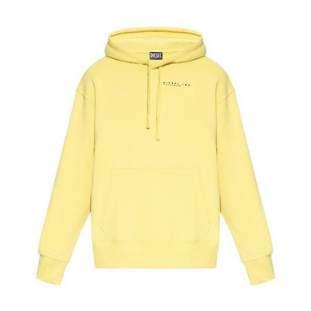 Diesel Sweatshirts & Hoodies gul, Herr, Herr, Storlek: L