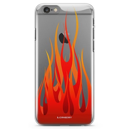 Bjornberry iPhone 6/6s TPU Skal - Flames