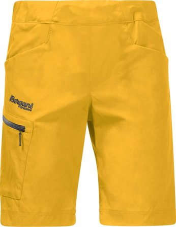 Bergans Kids' Lilletind Shorts Children hiking shorts Yellow 110