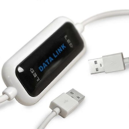 Usb Dataöverföringskabel PC Till PC För Windows - Usb 2.0 Datalänk PC-länk Kabel