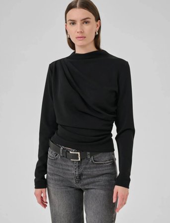 My Essential Wardrobe Hellemw Blouse - Black - L
