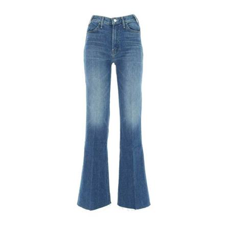 Mother Flared Jeans , Blauw , Dames , Maat: W24