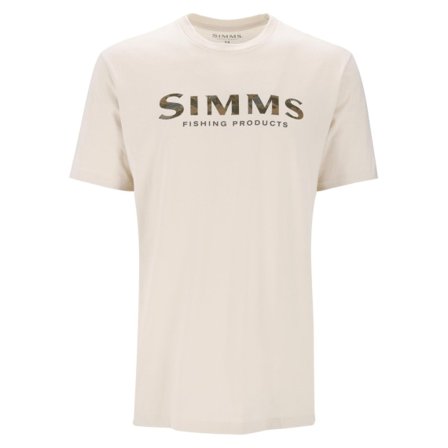 Simms Shroud Fill Logo T-Shirt Natural XXL