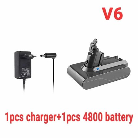 Pölynimurin ladattava akku Dyson V6 V7 V8 -sarjalle SV07 SV09 SV10 DC58 DC31 DC34 Absolute Fluffy Animal Pro Bateria