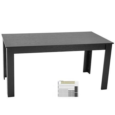 Rektangulärt Matbord - DUOKU - 160 cm - Trä - 6 Platser - Modern Möblering