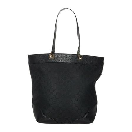Gucci Vintage Pre-owned GG Tote Tas , Zwart , Dames , Maat: ONE Size Vintage Tassen