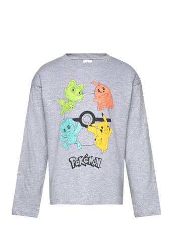 Tshirt Grey Pókemon