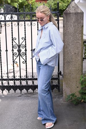 Atari Shirt Sky Stripe S