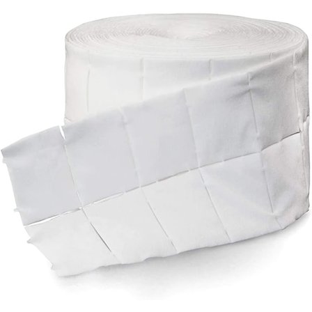 500 Stycken Luddfria Rengöringsservetter Bomulls Nagel Servetter Gel Polis