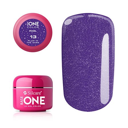 Base One - UV Gel - Pixel - Plum in the Dark - 13 - 5 gram