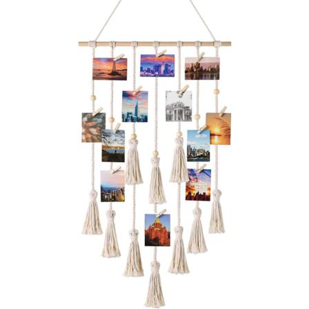 Hängande Fotodisplay Spetsvägg