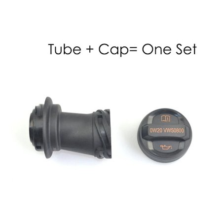 Forbedret EA888 oliedæksel til bilmotor, oliepålfyldningsdæksel til VW Passat B8 Golf 7 MK7 Passat B8 Tiguan L 06K103281C 06K 103 281 C