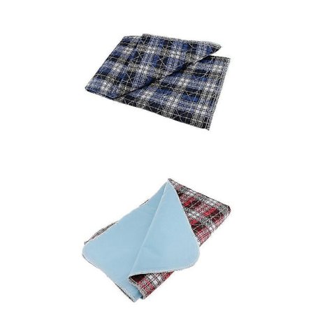 2 Stk. Vaskbare Genanvendelige Underlag Inkontinens Seng Pad Absorberende Lagner