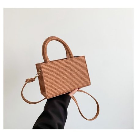 Olkalaukku Kudottu Kuvio Laukku RUSKEA