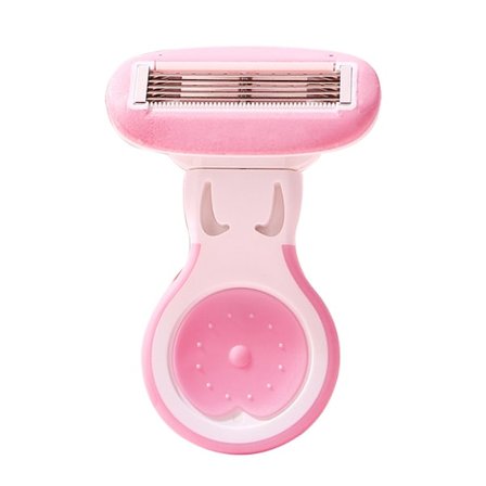 Sikkerhetshøvel for barbering av armhulehår for kvinner for å forhindre riper i underlivet og barberhøvel for fjerning av hår på bena