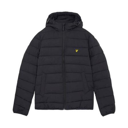 Lyle & Scott, Down Jacket Blauw, Heren, Maat:XL